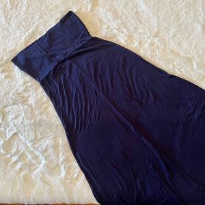Love culture navy maxi skirt sz S